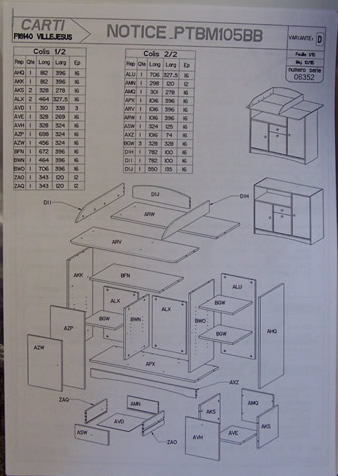 manuel commode